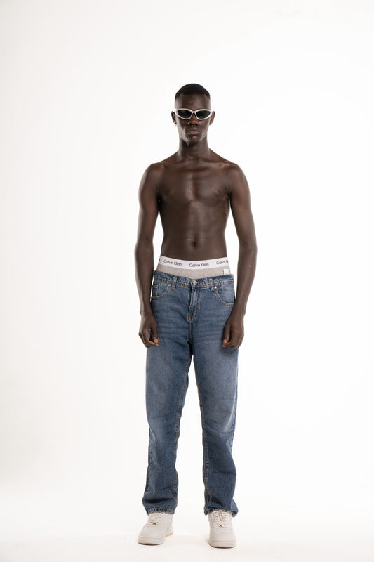 Straight fit Jeans in dark wash